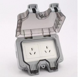 China's standard 16A socket compatible with the 16A plug Rated Voltage: AC250V 50HZ Rated Current: 16A （six hole,as picture) Panel material: Fireproof and water proof PC Color: White